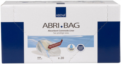 Abri-Bag Гигиенические впитывающие пакеты для туалета 51,5x39 см купить оптом в Архангельске